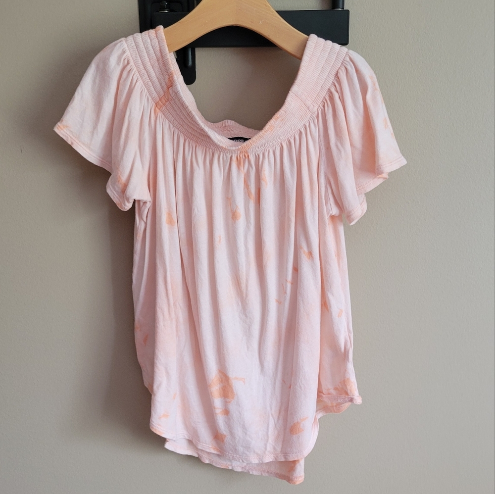 Express Tie Dye Pink  Women's Top